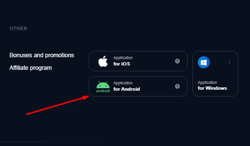 Download 1win apk